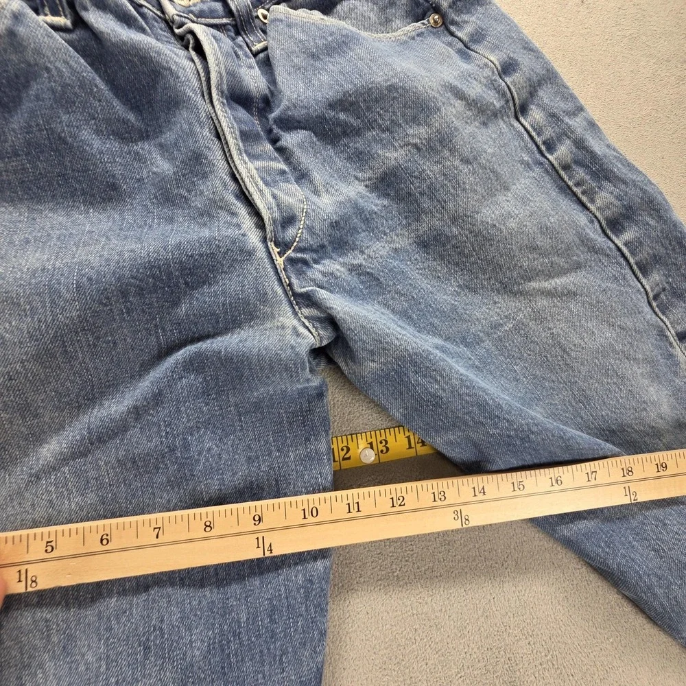 Vintage Levis Engineered Jeans Mens Blue Twisted Button Fly Med Wash Fits 28x32